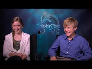 Cozi Zuehlsdorff & Nathan Gamble (Dolphin Tale) - Interview